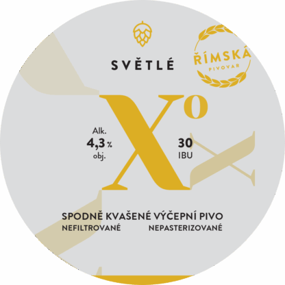 ŘÍMSKÁ X° - světlé výčepní 0,7l