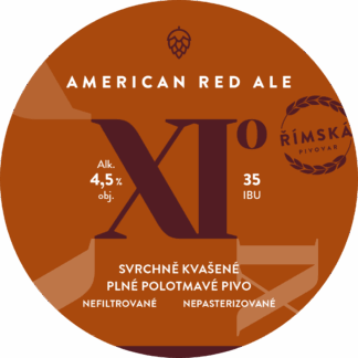 ŘÍMSKÁ XI° - American Red Ale 0,7l